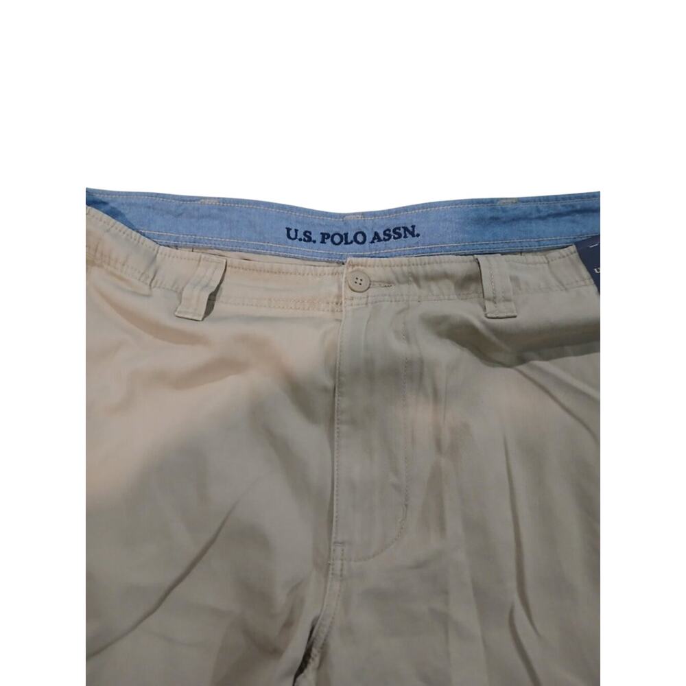 U.S. Polo Assn. 44 Khaki 100% Cotton NWT - Picture 5 of 12